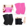 Mobestech Pink Knee Support Sleeves Elastic Protective Sports Pads for Joint Stability for Running Hiking and Workout Comfortable Fit Breathable Material Xl view 3