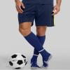 APTESOL Girls Cushioned Knee High Soccer Socks for Kids Youth Team Sports view 2