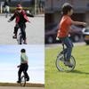 TCUDCKI Unicycle for Adults Adjustable Seat with Unicycle Stand for Fun Fitness Exercises Balance Training Circus Performances (RED, 12") view 2