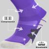APTESOL Girls Cushioned Knee High Soccer Socks for Kids Youth Team Sports view 3