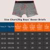 Allxwek Boys Underwear Printed Boxer Briefs,Assorted 10-Pack,1604-UN3-146/152-10 view 4