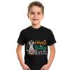 Boys Easter Sweatshirts Cotton Long Sleeve Crewneck Pullover Toddler Kids Winter Warm Shirt Sweater (Black, 7-8 Years) view 2
