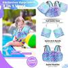 Vvinca Separable Toddler Swim Vest Fit 22-66 Lbs2-6 Years| 3 in 1 Toddler Floaties Pool Float & Arm Bands Boys and Girls, Adjustable Sturdy Safety for 2 3 4 5 6 Year view 2