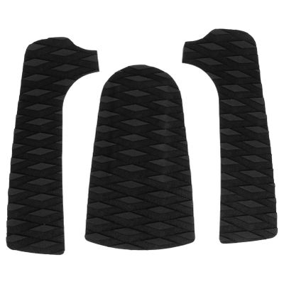SUPVOX 3pcs Surfboard Traction Pads Eva Deck Grips for Enhanced Surfing Control Slip Tail Pads for Surfboards Suitable for Beginners and Experienced