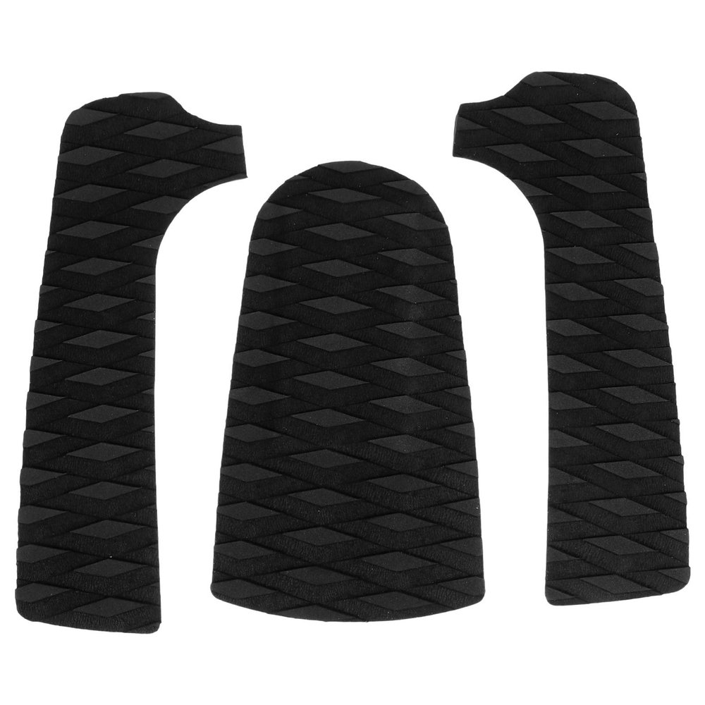 SUPVOX 3pcs Surfboard Traction Pads Eva Deck Grips for Enhanced Surfing Control Slip Tail Pads for Surfboards Suitable for Beginners and Experienced