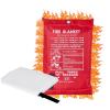 AHDFY Fire Blankets Emergencys for Home, Fire Blanket, Flame Retardant Protection Blanket Home Fireproof Blanket for Kitchen, Car, Grill, Camping, Warehouse, Fireplace, Office,2.0mX2.0m view 1