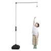 ERRULAN Kids Vertical Jump Trainer Equipment Holder, 5-12ft Adjustable High Jump Tester Measurement Tool Floor Stand, School Club Jumping Pole/Vertical Aid with Water Filled Base, 961008 view 1