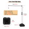 ERRULAN Kids Vertical Jump Trainer Equipment Holder, 5-12ft Adjustable High Jump Tester Measurement Tool Floor Stand, School Club Jumping Pole/Vertical Aid with Water Filled Base, 961008 view 3