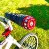 BILLET BMX Deez Nuts 12 Point Handle BAR Ends Oil Slick view 3