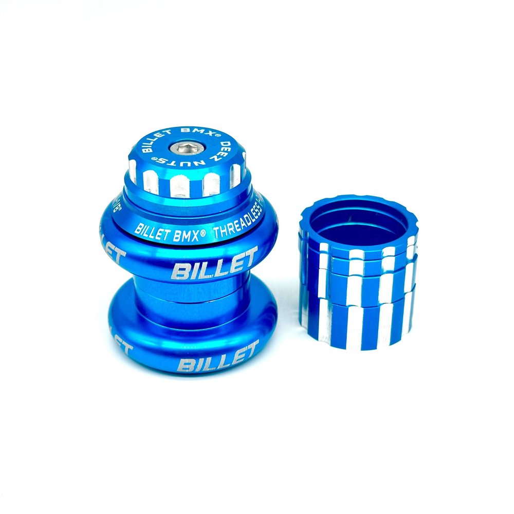 BILLET BMX Deez Nuts 12 Point Threadless Headset KIT 1-1/8 Green