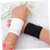 Anneome Cotton Sports Wristband Wrist Wallet Zipper Pouch for Coins Keys Cash Exercise Outdoor Activity view 3
