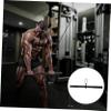Anneome 1Pc Pull Back Bar Fitness High Pull Row Handle for Muscle Training and Strength Building Exercises Compatible with Cable Machines and Home Gym Equipment Easy to Install and Store view 4