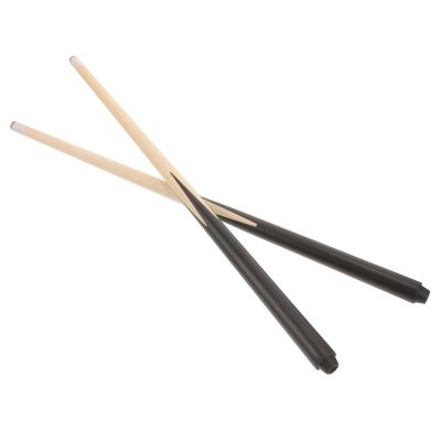 2Pcs 48Cm Short Pool Cue Stick for Kids, Lightweight Billiard Cue for Mini Pool Table Play, Perfect for Learning and Practice