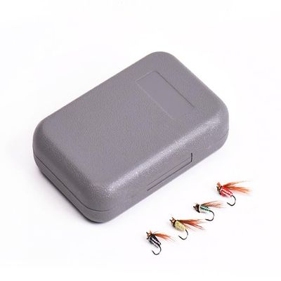 KTGCOZS Pack of 40 Trout Nymph Fly Fishing Lure Dry/Wet Flies Nymphs Fishing Lures (Black 40pcs)