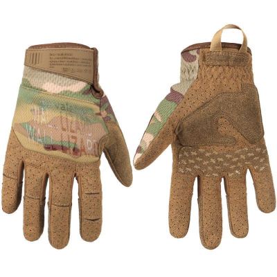 DZZONE Tactical Gloves Shooting Training Five-Finger Touch Screen Breathable Comfortable Non-Slip Wear-Resistant Anti-Fall Outdoor Sports Cycling Gloves