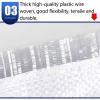 100g/ Blue/White/Red Striped Tarpaulins,Outdoor Waterproof Versatile Market Stall Sheet Cover,Garden Tarp,for Wood,Boat,Camping. () view 4