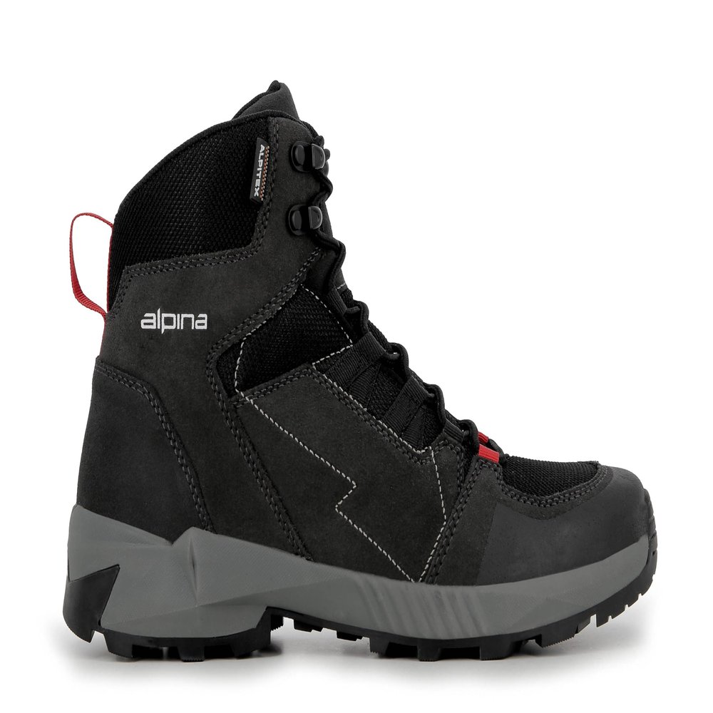 Alpina Tracker Mid GTX Performance Boots - Waterproof Leather & Textile Upper, Breathable Lining with Vibram Sole,Size:US 8.5,Size:EU 42