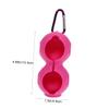 SUPVOX Golf Equipment Ball Holder Clip Soft Silicone Ball Carrier for Attachment (Rosy) view 4