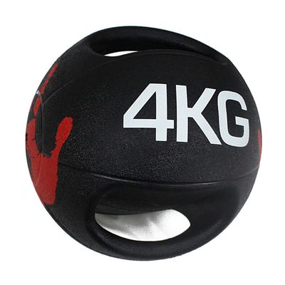 Professional 3KG-10KG Double Handle Grip Medicine Ball - for Weights Training MMA Boxing Exercise Fitness (J 4KG)