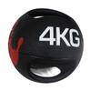 Professional 3KG-10KG Double Handle Grip Medicine Ball - for Weights Training MMA Boxing Exercise Fitness (J 4KG) view 1
