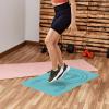 kowaku Jump Rope Mat Fitness Exercise Mat Protects Floors and Equipment Skipping Mat Jump Rope Pad for Indoor Outdoor Workout, Blue view 2