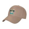Funny Cat with Sunglasses and Bow Tie Baseball Caps for Men Women Hat Adjustable Cap Trucker Hats Dad Cap Natural view 2