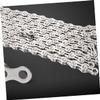 BESPORTBLE Speed Lightweight Hollow- Chain Ultralight Link Connector for Road Mountain Bicycles Easy to Install Compatible with Shimano Speed Systems Silver view 2