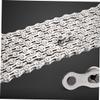 BESPORTBLE Speed Lightweight Hollow- Chain Ultralight Link Connector for Road Mountain Bicycles Easy to Install Compatible with Shimano Speed Systems Silver view 3