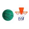PERZOE Silent Basketball Set,2024 Silent Swish Basketball Dribbling Indoor with Basket,Hush Handle Silent Foam Basketball,Noise Training Foam Ball, Low Noise No Sound Basketball for Indoor Outdoor Gr view 1