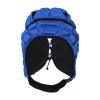 clinmday Rugby Helmet Headguard with Adjustable Strap, Ultralight Impact-Resistant Soccer Ski Soft Protective Helmet for Kids Youth Blue S view 1
