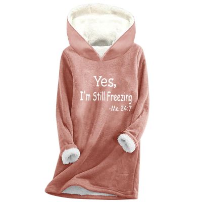 Daily Deals of The Day Today Only Fleece Sweatshirts for Women Sherpa Lined Crewneck Sport Sweatshirt Comfy Long Sleeve Pullover Winter Thicken Tops Fleece Sweater
