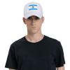 Flag of Syracuse, New York (1974) Baseball Caps for Men Women Hat Adjustable Cap Trucker Hats Dad Cap White view 3