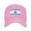 Flag of Syracuse, New York (1974-1986) Baseball Caps for Men Women Hat Adjustable Cap Trucker Hats Dad Cap Pink view 1