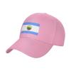 Flag of Syracuse, New York (1974-1986) Baseball Caps for Men Women Hat Adjustable Cap Trucker Hats Dad Cap Pink view 2