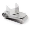 GANAZONO Magnetic Billiards Chalk Holder Silver Stainless Steel Clip for Pool Cue Convenient Accessory for Billiard Players Easily Attaches to Pocket Belt view 4