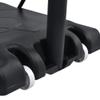 Tzou Portable Basketball Hoop Adjustable Height 4.76-10ft Outdoor Waterproof Basketball Hoop System with LED Lights for Kids Teen Gifts Black view 2