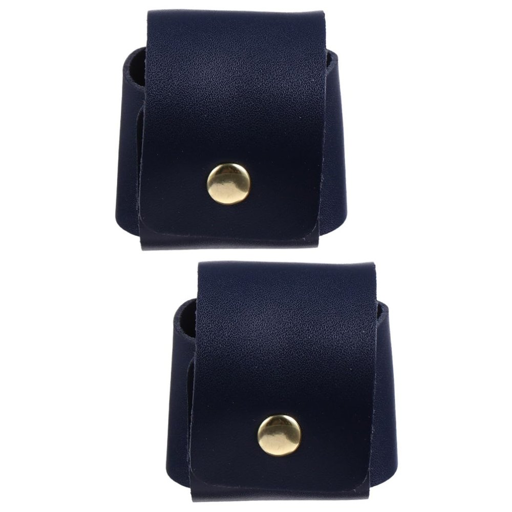 BESPORTBLE 2pcs Compact Golf Ball Bag Ball Holder Storage Case Portable Case Keychain Blue Bags