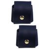 BESPORTBLE 2pcs Compact Golf Ball Bag Ball Holder Storage Case Portable Case Keychain Blue Bags view 1