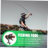 GANAZONO 1pc Rocker Arm Fishing Reel Lightweight Fishing Tackle Wheel Spool for Easy Casting and Storage for Anglers view 4