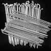 18PCS 10G Electric Bicycle Spoke with Nipples Silver Carbon Steel Spoke 74mm-176mm Durable Bicycle Replacement Repair Parts Accessories (Size : 153mm) view 2