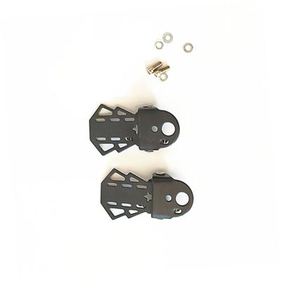 BESPORTBLE 1 Pair Sturdy Steel Folding Bike Pedals for Mountain Road Bicycles Non-Slip Treadle for Safe Riding