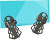 BESPORTBLE 1 Pair Sturdy Steel Folding Bike Pedals for Mountain Road Bicycles Non-Slip Treadle for Safe Riding view 4
