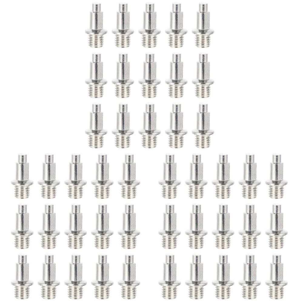 96 Pcs Metal Track Spikes for Shoes, 1/4 Inch Replacement Nails for Track and Field Sprint, Long Jump, Cross Country Running, Outdoor Sports Accessories