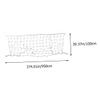 SUPVOX 1pc Standard Volleyball Net Pe Material for Indoor and Outdoor Training Practice and Competition Games Lightweight and Portable Volleyball Replacement Net view 2