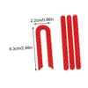 BESPORTBLE 5pcs Reflective Strips for Electric Scooter and Bike Cycling Warning Stickers High Visibility for Night Safety view 2