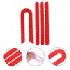 BESPORTBLE 5pcs Reflective Strips for Electric Scooter and Bike Cycling Warning Stickers High Visibility for Night Safety view 4