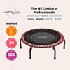JumpSport 39" Adult Fitness Trampoline Workout Rebounder, Adjustable Bounce, Model 350 Pro view 3