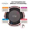 JumpSport 39" Adult Fitness Trampoline Workout Rebounder, Adjustable Bounce, Model 350 Pro view 4