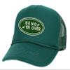 ALLNTRENDS Bend Er Over Hat Funny Embroidered Trucker Hat (Dark Green) view 1