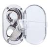 Ambassador Marine Aidack- Transom Shower (Hot/Cold Mixer), Chrome Cup & Lid, Hammer-Head Warm White Sprayer, 6' White Rubber Hose, Chrome Aidack Handle - 136-1712-CW-W view 3
